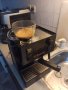 Кафе машина Саеко Арома с ръкохватка с крема диск, работи отлично и прави хубаво кафе с каймак , снимка 3