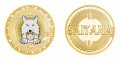 Саитама Ину монета / Baby Saitama Inu coin ( BABYSAITAMA ) - Gold, снимка 1