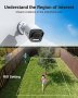 Нова Външна охранителна 3K камера домашно видеонаблюдение Охрана, снимка 6