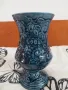 Керамична релефна ваза, снимка 2