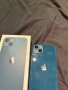 Iphone/айфон 13 128 гб син, леко спукан от задната страна , снимка 2