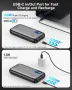ASPERX 24000mAh 145W Power Bank, преносимо зарядно за лаптоп с TFT интелигентен дисплей, 3 порта, снимка 2