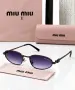 Miu Miu Слънчеви Очила С UV400 Защита - Различни Цветове Код SEM-798, снимка 3