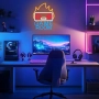 Нов знак Гейминг неонова лампа за стена LED табела Game Room Украса стая, снимка 7