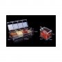 Прозрачни органайзери за подправки за кухня 4 броя с лъжички, снимка 7
