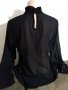 Елегантна черна блуза, L/XL, снимка 3