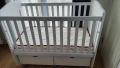 Бебешка кошара от МДФ Felicio + матрак Pierre Cardin, снимка 2