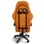 Оранжев велурен геймърски стол , снимка 8