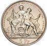 Монета Швейцария 5 Франка 1883 г Кантон Лугано aUNC