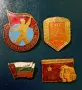Метални значки с емайл 4 броя за 10 евро, снимка 1
