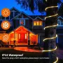 OxyLED 20 м. външна светлинна тръба 300 LED, водоустойчива , димируема – Коледи светлини, снимка 3