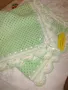 Плетена пелена за новородено бебе , снимка 4