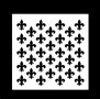 Fleur De Lys Флер лого Де Лис Хералдическа лилия стенсил шаблон спрей за торта сладки Scrapbooking, снимка 1 - Други - 44343351