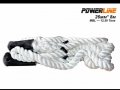 Кинетично въже PowerLine 32 mm / 8м и 10м / - 22000 kg, снимка 1 - Аксесоари и консумативи - 39273548