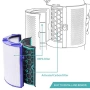 Нов Резервен филтър за Dyson HP04 TP04 DP04, Pure Cool Air Purifier, 360° Fan Glass HEPA Filter , снимка 6