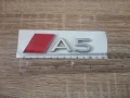 сребриста емблема Audi A5 нов стил, снимка 2