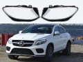 Стъкла за фарове на Mercedes GLE C292 Coupe (2015-2019), снимка 1