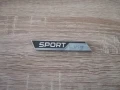 Skoda Sportline черно със сиво емблема нов стил, снимка 1