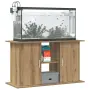 vidaXL Стойка за аквариум, дъб, 101x41x58 см, инженерно дърво, снимка 3
