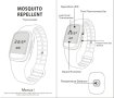 Гривна против комари с часовник и термометър , снимка 3