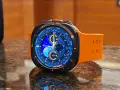 Samsung Galaxy Watch Ultra (2025), 47mm, LTE, Titanium Gray + Orange Band Безжични КАТО НОВ УНИКАЛЕ, снимка 1