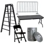 Аксесоари за кеч играчки стълби маси столове кофи чукове и др. WWE WWF Mattel Jakks table ladder, снимка 16