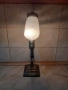Уникална стара метална нощна настолна лампа, снимка 5