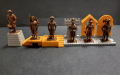 Лот метални фигурки киндер 6 броя войници, рицари, снимка 1 - Колекции - 44828888