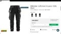 BLAKLADER 1599-1343 Craftsman Work Stretch Trousers размер 48 / M работен панталон W4-620, снимка 2