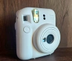 Fujifilm Instax Mini 12 camera (Clay white) + plastic shell, EVA case, снимка 7