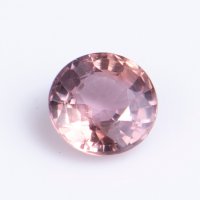 Розов сапфир 0.21ct 3.3mm кръгла шлифовка нагряван №6, снимка 1 - Други - 41125500