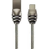 Зареждащ кабел CANYON UC-5, Type C USB 2.0 standard cable, 1M, Черен SS30240, снимка 1 - USB кабели - 40063126
