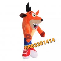 Краш Бандикут плюшен Crash Bandicoot, снимка 2 - Плюшени играчки - 39354143