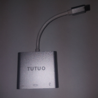 TUTUO USB Type C към 1080P HDMI адаптер за Nintendo Switch, USB C PD захранващ порт, USB-A 3.0 хъб, , снимка 3 - Друга електроника - 44773481