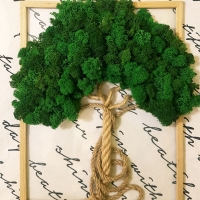 Арт пано "Дървото на живота" със скандинавски мъх , снимка 16 - Пана - 36069692