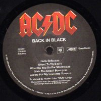 AC/DC - Back In Black (LP), плоча, снимка 2 - Грамофонни плочи - 41591433