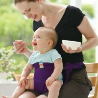 Сгъваем бебешки колан за стол за хранене , снимка 2 - Колани - 42305472