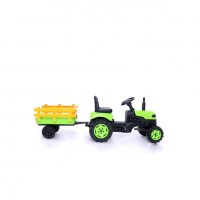 Тракторът с педали и ремарке, снимка 3 - Детски велосипеди, триколки и коли - 38722772