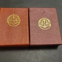Комплект златна и сребърна значки на Съюз на Юристите, снимка 4 - Антикварни и старинни предмети - 41968618