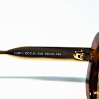 DSQUARED2 🍊 Дамски огледални слънчеви "TIGER’S EYE" очила нови с кутия, снимка 11 - Слънчеви и диоптрични очила - 40678901
