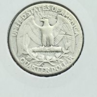 1/4 долар 1950 г сребро

, снимка 3 - Нумизматика и бонистика - 41680729