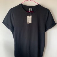 Нова черна тениска ASOS , снимка 3 - Тениски - 40065124