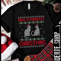 Тениска с щампа PERFECT CHRISTMAS, снимка 1 - Тениски - 38820150