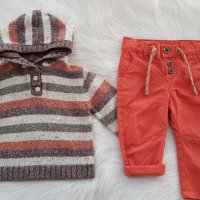 Пуловер TU и ватиран панталон 3-6 месеца , снимка 9 - Комплекти за бебе - 34594920