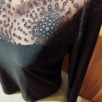 Блуза с красиво деколте, снимка 5 - Блузи с дълъг ръкав и пуловери - 44779425