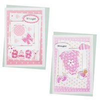 3D картичка "Baby GIRL / BOY", снимка 1 - Декорация за дома - 41896270