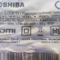 телевизор  TOSHIBA  32W1333G     на части, снимка 1 - Телевизори - 39825333