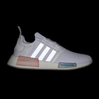 маратонки  adidas NMD R1 White Lush Blue GX1050  номер 43-44, снимка 2 - Маратонки - 40833427