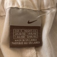 Найк / Nike бели панталони 7/8 , снимка 4 - Спортни дрехи, екипи - 42702167