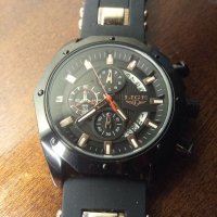 Луксозен мъжки часовник , снимка 2 - Мъжки - 39954043